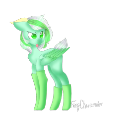 Size: 1300x1200 | Tagged: safe, artist:fae-core, imported from derpibooru, oc, pegasus, pony, female, mare, simple background, solo, tongue out, transparent background