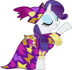Size: 3061x3000 | Tagged: safe, artist:cloudy glow, imported from derpibooru, rarity, pony, unicorn, dragon quest, .ai available, eyes closed, female, horn, mare, simple background, solo, transparent background, vector