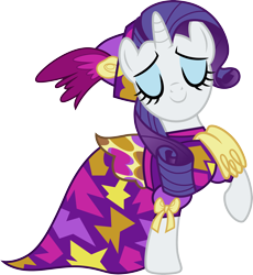Size: 3000x3255 | Tagged: safe, artist:cloudy glow, imported from derpibooru, rarity, pony, unicorn, dragon quest, .ai available, eyes closed, female, horn, mare, raised hoof, simple background, solo, transparent background, vector