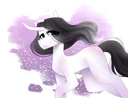 Size: 1086x836 | Tagged: safe, artist:riressa, imported from derpibooru, oc, oc only, oc:darksky, pony, unicorn, female, horn, mare, simple background, solo, transparent background