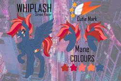 Size: 2039x1378 | Tagged: safe, artist:majesticwhalequeen, imported from derpibooru, oc, oc:whiplash, pegasus, pony, cigarette, female, mare, reference sheet, solo