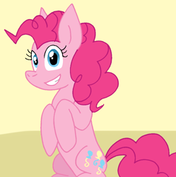 Size: 868x871 | Tagged: safe, artist:cmara, imported from derpibooru, pinkie pie, earth pony, female, solo