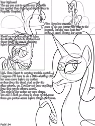 Size: 2000x2643 | Tagged: safe, artist:bestponies, imported from derpibooru, oc, oc:princess gumdrop, goo, goo pony, monster pony, original species, pony, comic:nurses take over, annoyed, comic, comic panel, dialogue, female, high res, hospital, magic, mare, open mouth, speech bubble