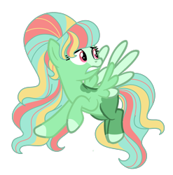 Size: 2254x2286 | Tagged: safe, artist:glamgoria-adopts, imported from derpibooru, oc, oc only, pegasus, pony, base used, blaze (coat marking), coat markings, colored hooves, colored wings, facial markings, female, high res, mare, mare oc, multicolored hair, multicolored wings, offspring, parent:big macintosh, parent:fluttershy, parents:fluttermac, pegasus oc, simple background, solo, teeth, transparent background, turned head, wings, worried