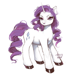 Size: 1024x1024 | Tagged: safe, imported from derpibooru, rarity, pony, unicorn, horn, simple background, solo, transparent background