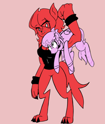 Size: 1438x1688 | Tagged: safe, artist:yamston, imported from derpibooru, oc, oc only, oc:cabral greenfield, oc:vesper swain, anthro, pegasus, pony, fanfic:living the dream, 2024, blushing, duo, fanfic art, holding a pony, parent:oc:louie swain, parent:oc:spark greenfield, parent:oc:starlight(ltd), parent:oc:strawell, parents:oc x oc, shipping, simple background, sketch, wings