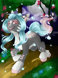 Size: 432x582 | Tagged: safe, artist:majesticwhalequeen, imported from derpibooru, oc, earth pony, pony, countershading, female, mare, solo