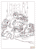 Size: 611x840 | Tagged: safe, imported from derpibooru, fizzy, pegasus, pony, sea pony, unicorn, baby, baby sea ponies, bow, coloring page, female, filly, floaty, flying, foal, g1, gif, hair bow, horn, lineart, mare, non-animated gif, pool toy, rain, rearing, tail, tail bow, trio, trio female, turned head, water, waterfall