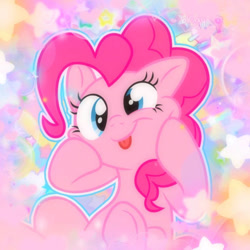 Size: 736x736 | Tagged: safe, artist:mylittleponyfan112, imported from derpibooru, pinkie pie, earth pony, female, solo