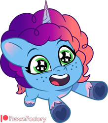 Size: 2629x3000 | Tagged: safe, artist:frownfactory, imported from derpibooru, pony, unicorn, spoiler:g5, spoiler:my little pony: tell your tale, spoiler:tyts01e63, age regression, baby, baby pony, coat markings, colored hooves, cute, female, filly, filly misty brightdawn, foal, freckles, g5, hoof heart, horn, misty brightdawn, mistybetes, my little pony: tell your tale, nightmare nightmarket, pale belly, reaching, rebirth misty, simple background, socks (coat markings), solo, sparkly eyes, transparent background, underhoof, unshorn fetlocks, upside-down hoof heart, vector, weapons-grade cute, wingding eyes, younger