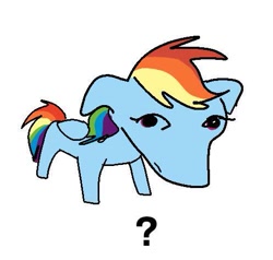 Size: 497x473 | Tagged: safe, imported from derpibooru, rainbow dash, curi, meme, my little curis