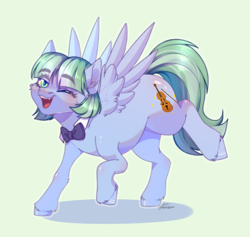 Size: 2508x2381 | Tagged: safe, artist:honeybbear, imported from derpibooru, oc, oc only, pegasus, pony, pegasus oc, solo, wings