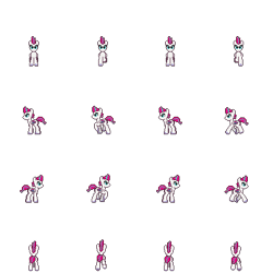 Size: 400x400 | Tagged: safe, artist:andrewsarchive, artist:zeka10000, imported from derpibooru, zipp storm, pegasus, pony, digital art, female, g5, mare, pixel art, rpg, rpg maker, simple background, solo, sprite, sprite sheet, transparent background