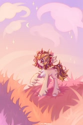 Size: 1440x2160 | Tagged: safe, artist:vanilla-chan, imported from derpibooru, oc, oc only, earth pony, pony, butt fluff, chest fluff, commission, ear tufts, female, mare, solo, unshorn fetlocks