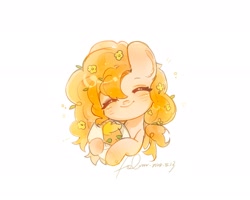 Size: 2083x1666 | Tagged: safe, artist:hc-yhccz, imported from derpibooru, baby applejack, pear butter, earth pony, pony, baby, female, g1, mare, mother and child, mother and daughter, simple background, smiling, white background