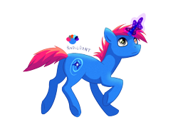 Size: 1030x791 | Tagged: safe, artist:kaermter, imported from derpibooru, oc, oc only, oc:clair, pony, unicorn, heterochromia, horn, male, simple background, solo, stallion, transparent background