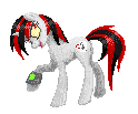 Size: 124x103 | Tagged: safe, artist:kaermter, imported from derpibooru, oc, oc only, oc:blackjack, pony, unicorn, fallout equestria, fallout equestria: project horizons, digital art, fanfic art, female, horn, mare, pipbuck, pixel art, simple background, solo, transparent background