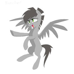 Size: 760x756 | Tagged: safe, artist:kaermter, imported from derpibooru, oc, oc only, oc:dove, pegasus, pony, flying, simple background, solo, transparent background