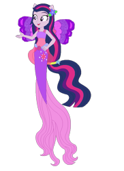 Size: 619x850 | Tagged: safe, artist:selenaede, artist:user15432, imported from derpibooru, twilight sparkle, alicorn, fairy, mermaid, equestria girls, alternate hairstyle, base used, clothes, crossover, cutie mark on human, fairy wings, fairyized, fins, fish tail, flower, flower in hair, mermaid fairy, mermaid tail, mermaidix, mermaidized, mermay, open mouth, open smile, ponied up, purple wings, simple background, smiling, species swap, tail, transparent background, twilight sparkle (alicorn), wings, winx, winx club, winxified