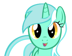 Size: 1600x1251 | Tagged: safe, imported from derpibooru, lyra heartstrings, pony, unicorn, animated, female, gif, horn, mare, one eye closed, open mouth, solo, wink