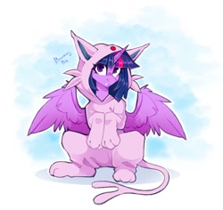 Size: 1280x1206 | Tagged: safe, artist:buvanybu, imported from derpibooru, twilight sparkle, alicorn, espeon, clothes, costume, pokémon, solo, twilight sparkle (alicorn)