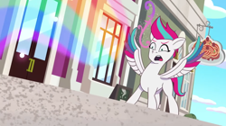Size: 3300x1845 | Tagged: safe, imported from derpibooru, screencap, zipp storm, spoiler:g5, spoiler:my little pony: tell your tale, spoiler:tyts02e12, g5, my little pony: tell your tale, rainbow, solo, where the rainbows are made