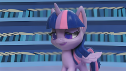 Size: 1920x1080 | Tagged: safe, edit, edited screencap, imported from derpibooru, screencap, twilight sparkle, alicorn, pony, my little pony: pony life, my little pony: stop motion short, cute, smiling