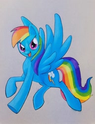 Size: 1654x2151 | Tagged: safe, imported from derpibooru, rainbow dash, prismacolors