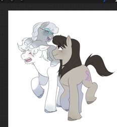 Size: 1372x1481 | Tagged: safe, artist:aztrial, imported from derpibooru, double diamond, octavia melody, silver spoon, earth pony, pony, brother and sister, brother and sisters, cute, daaaaaaaaaaaw, double dawwmond, female, headcanon, male, ponies riding ponies, riding, riding a pony, siblings, silverbetes, simple background, smiling, tavibetes, trio, unshorn fetlocks, white background