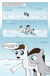 Size: 2024x3074 | Tagged: safe, artist:bruinsbrony216, imported from derpibooru, pegasus, pony, comic:fallout equestria: grounded, fallout equestria, comic, duo