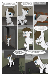 Size: 2024x3074 | Tagged: safe, artist:bruinsbrony216, imported from derpibooru, oc, oc only, pegasus, pony, comic:fallout equestria: grounded, fallout equestria, comic, male, solo, stallion