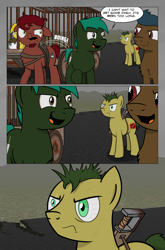 Size: 2024x3074 | Tagged: safe, artist:bruinsbrony216, imported from derpibooru, oc, oc only, earth pony, pegasus, pony, comic:fallout equestria: grounded, fallout equestria, comic