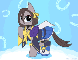 Size: 900x700 | Tagged: safe, artist:awbt, imported from derpibooru, earth pony, pony, air groove, anime, clothes, crossover, dress, ponified, uma musume pretty derby