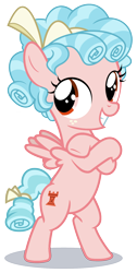 Size: 846x1680 | Tagged: safe, anonymous editor, artist:phucknuckl, edit, imported from derpibooru, cozy glow, pegasus, pony, bipedal, cozybetes, crossed hooves, cute, evil, female, filly, foal, grin, simple background, smiling, solo, transparent background