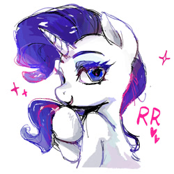 Size: 2000x2000 | Tagged: safe, imported from derpibooru, rarity, pony, unicorn, horn, simple background, solo, white background