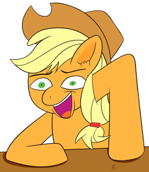 Size: 2885x3328 | Tagged: safe, artist:frownfactory, imported from derpibooru, applejack, earth pony, pony, applejack is best facemaker, female, meme, ponified meme, simple background, solo, transparent background, wheeze