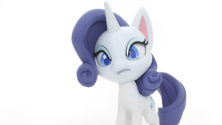 Size: 1920x1080 | Tagged: safe, imported from derpibooru, screencap, rarity, pony, unicorn, my little pony: pony life, my little pony: stop motion short, annoyed, cute, horn, solo