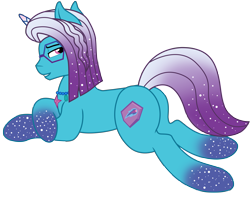 Size: 8425x6648 | Tagged: safe, artist:ejlightning007arts, imported from derpibooru, pony, spoiler:g5, auroricorn, base used, butt, coat markings, comet (g5), g5, g5 to g4, generation leap, glasses, glitter, glitter mane, jewelry, looking back, lying down, male, my little pony: make your mark, my little pony: make your mark chapter 6, my little pony: tell your tale, necklace, plot, secrets of starlight, sexy, simple background, socks (coat markings), solo, stallion, sultry pose, transparent background, vector