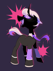 Size: 2283x3043 | Tagged: safe, artist:inkp0ne, imported from derpibooru, oc, oc only, oc:patchy shade, unicorn, cute, horn, necktie, solo, unicorn oc
