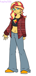 Size: 1437x2990 | Tagged: safe, artist:hayley566, imported from derpibooru, sunset shimmer, equestria girls, '90s