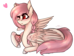 Size: 2000x1500 | Tagged: safe, artist:pixelberrry, imported from derpibooru, oc, oc only, pegasus, pony, female, lying down, mare, prone, simple background, solo, transparent background