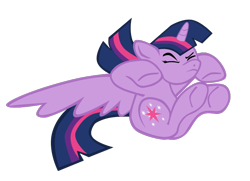 Size: 800x578 | Tagged: safe, artist:benpictures1, imported from ponybooru, twilight sparkle, alicorn, pony, cute, eyes closed, female, mare, simple background, solo, transparent background, twiabetes, twilight sparkle (alicorn), vector
