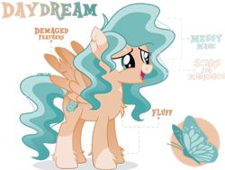 Size: 1920x1453 | Tagged: safe, artist:cirillaq, imported from derpibooru, oc, oc:daydream, pegasus, pony, female, mare, simple background, solo, transparent background