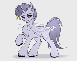 Size: 3000x2400 | Tagged: safe, artist:enderbee, imported from derpibooru, oc, oc only, alicorn, earth pony, pegasus, pony, unicorn, any gender, any race, any species, auction, auction open, commission, full body, horn, raised hoof, solo, your character here