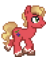 Size: 68x84 | Tagged: safe, artist:jaye, imported from derpibooru, sprout cloverleaf, earth pony, pony, animated, desktop ponies, g5, male, pixel art, simple background, solo, sprite, stallion, transparent background, trotting