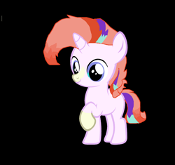 Size: 3356x3156 | Tagged: safe, artist:galaxynightsparkle, imported from derpibooru, oc, oc only, oc:pyros, pony, unicorn, base used, black background, colt, foal, horn, male, offspring, parent:starlight glimmer, parent:sunburst, parents:starburst, simple background, solo