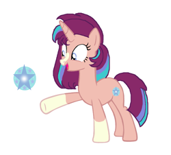 Size: 2169x1957 | Tagged: safe, artist:galaxynightsparkle, imported from derpibooru, oc, oc only, oc:star lay, pony, unicorn, base used, female, horn, mare, offspring, parent:starlight glimmer, parent:sunburst, parents:starburst, simple background, solo, white background