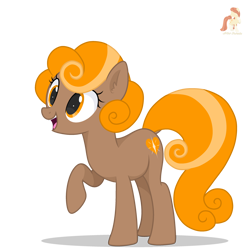 Size: 3000x3000 | Tagged: safe, artist:r4hucksake, imported from derpibooru, oc, oc only, oc:marmalade, earth pony, pony, female, mare, simple background, solo, transparent background