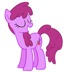 Size: 1600x1651 | Tagged: safe, artist:orschmann, imported from derpibooru, berry punch, berryshine, earth pony, pony, eyes closed, female, mare, simple background, smiling, solo, solo female, transparent background, vector