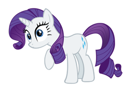 Size: 900x621 | Tagged: safe, artist:orschmann, imported from derpibooru, rarity, pony, unicorn, female, horn, mare, raised hoof, simple background, solo, solo female, transparent background, vector